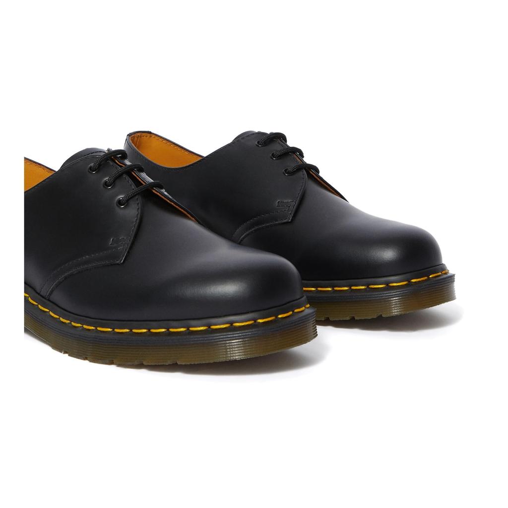 Доктор. Ботинки Martens CORE 1461 с 3 парами люверсов мужские черные UK 4 (23 см)