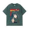 275 GSM Washed T-shirts 100% Cotton Sakamoto Days V9 Osaragi Print Unisex Heavy Cotton T Shirt