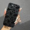 Простой чехол для телефона с графикой розы для iPhone 15 14 13 12 11 x XR Xs SE2 SE 8 7 plus pro Max mini силиконовая задняя крышка