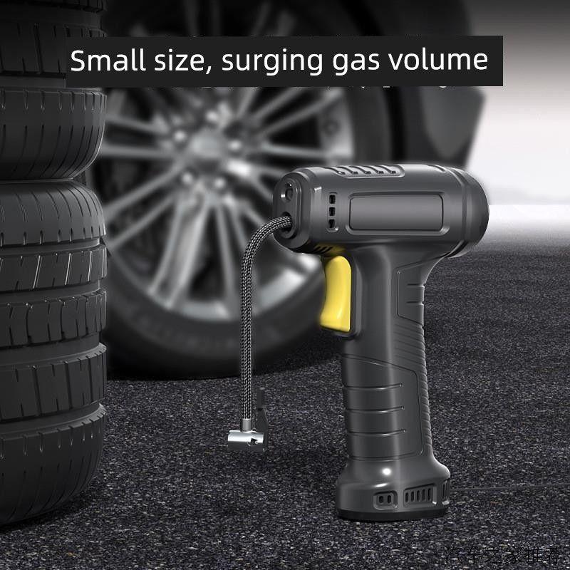 Vehicle Air Pump Car Tire Pump High Power Wireless Electric Inflatable Air Pump Car Supplies