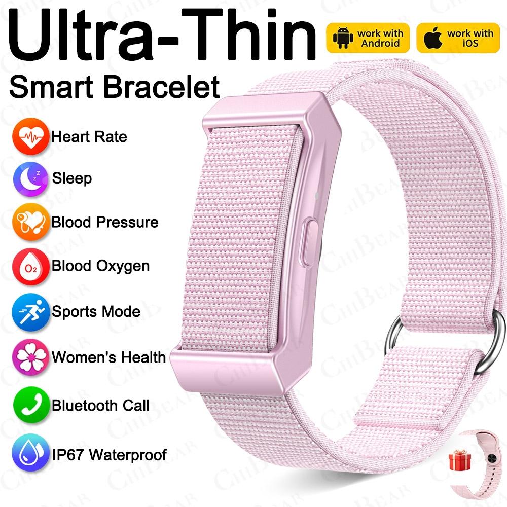 2026New Screenless Design Smart Bracelet Men Heart Rate Blood Pressure Sports Mode SleepSlim Light Design Smartwatch Women 2