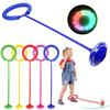 Children LED Flashing Jumping Rope Ball Colorful Ankle Skip Jump Ropes Sports Swing Ball Toys Fun Playground Sports Kits