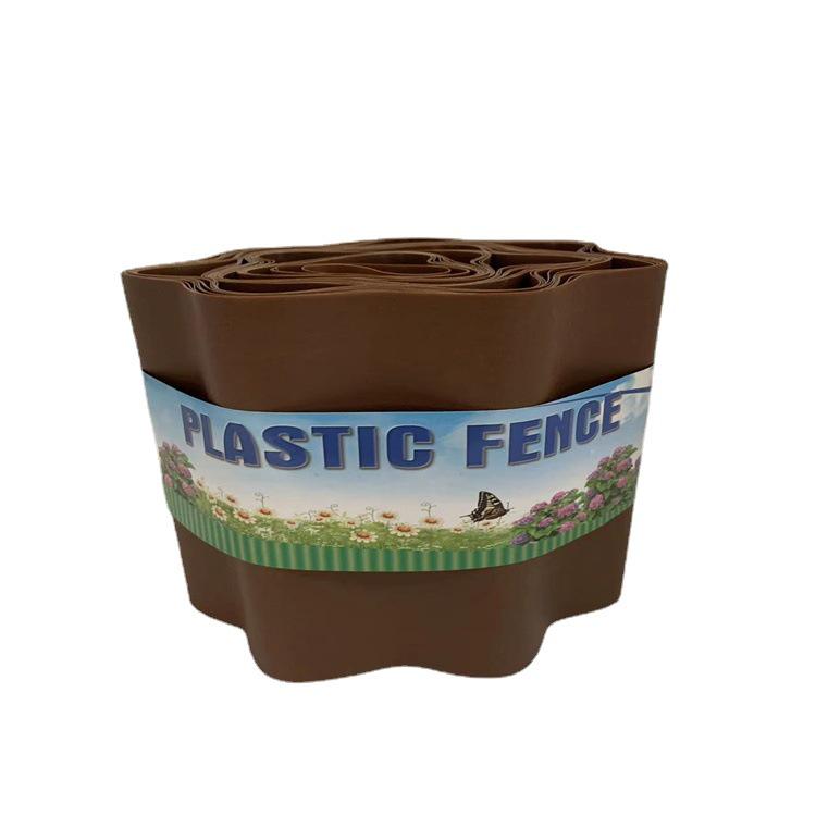 Пластиковая вставка для садового забора для садоводства и изоляции газона.