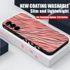 Зебра-полоска для Samsung S24 S22 Ultra Plus S23 S21 S20 Fe A54 A53 A52 A34 A14 A13 5g A51 A32 4g Окрашенный ТПУ противоударный чехол с леопардовым принтом