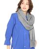 Filomo Cashmere from 16 Colors for Christmas Gifts or 100% Stole/Scarf, Large, Women's [Choose Yourself] (Light Gray)