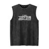 Men's Tank Top Motivational Gym Graphic T Shirts Summer Clothes Sleeveless Shirt Vintage Washed Vest Oversized