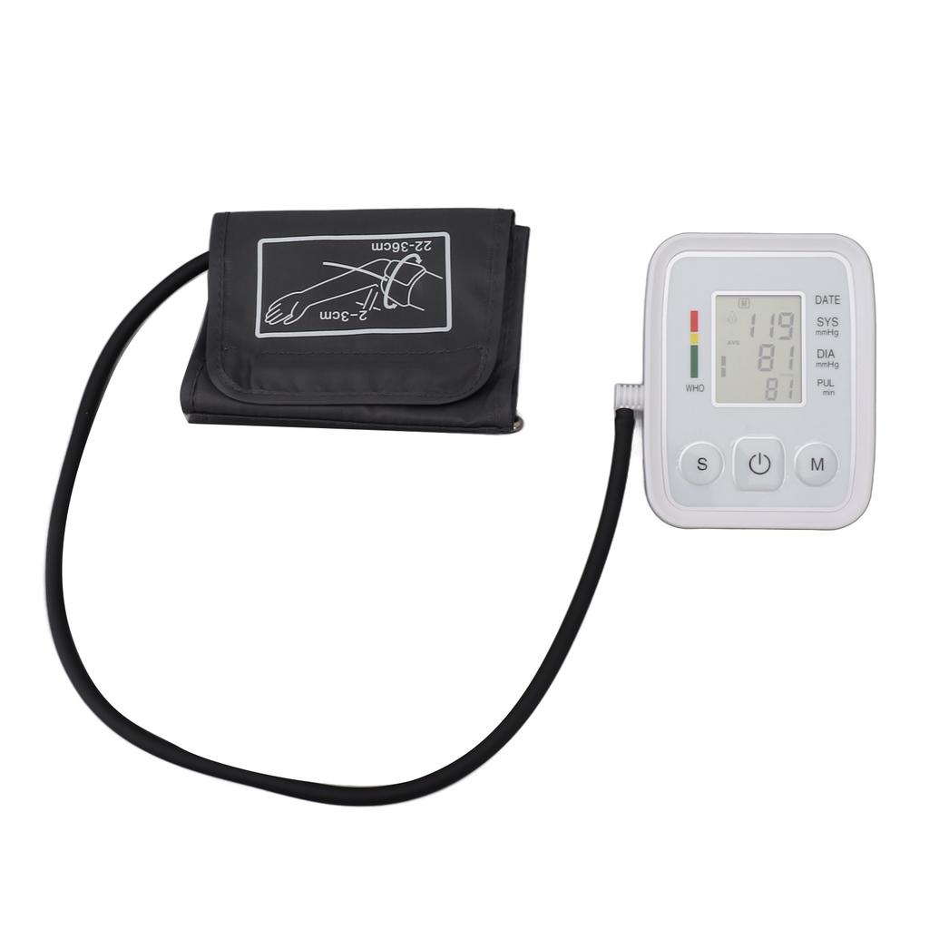 Upper Arm Blood Pressure Monitor with Wide Range Cuff Blood Pressure Machine with Large Digital