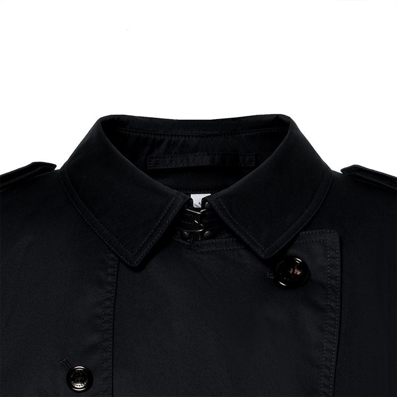 Burberry Тренч Мужской Черный 80621671