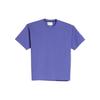 adidas Унисекс Футболки Originals Фиолетовые С круглым вырезом Умеренный Прямой крой HF9948