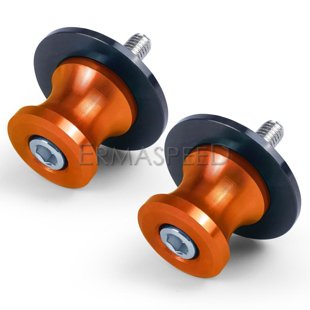 2 шт., 6 мм, 8 мм, 10 мм, универсальные катушки маятника для мотоцикла, ползунки, винты с подставкой для поворотного рычага с ЧПУ для мотоцикла, уличного спорта, грязи