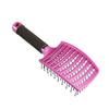 Широкие зубья для локонов и прямых волос Массажная щетка Расческа для волос Антистатические парикмахерские инструменты для укладки