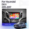 Android 14 Carplay Auto WIFI+4G Для Hyundai I30 Elantra GT 2011 - 2013 2014 2015 2016 Автомагнитола Мультимедийный плеер Стерео GPS DSP