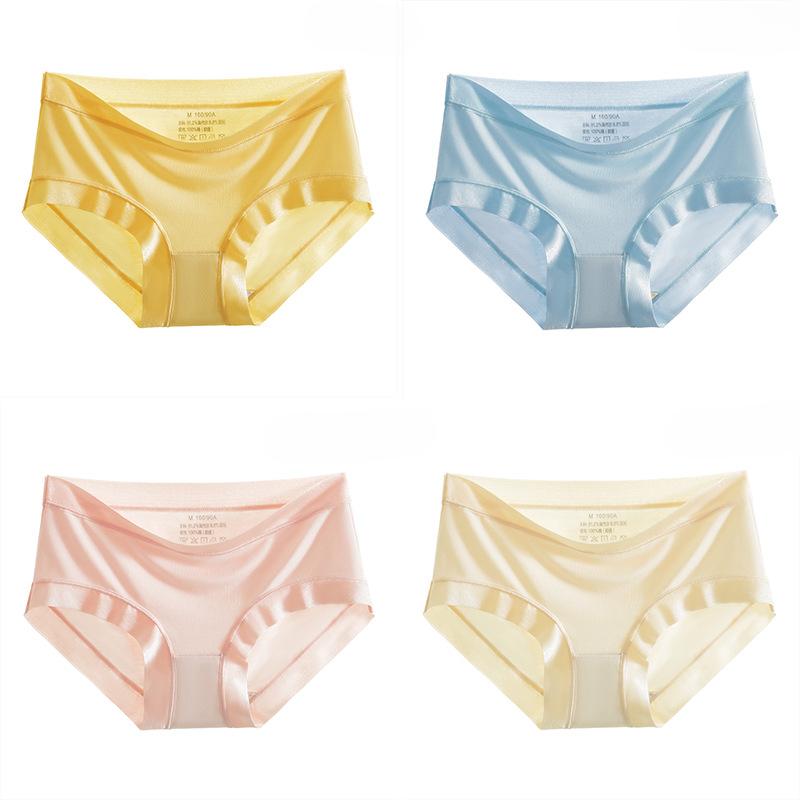 Модальные трусики женские, легкие и бесчувственные, антибактериальные, хлопковые, дышащие и удобные, нижнее белье