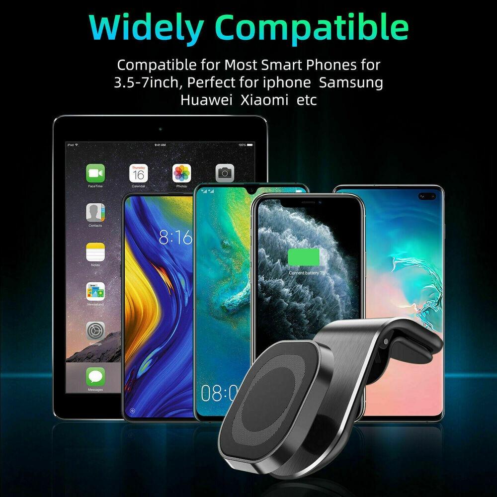 Mobile Phone Stand AirVent Mobile Holder 360° Rotation Air Vent Mount Car Magnetic Phone Holder