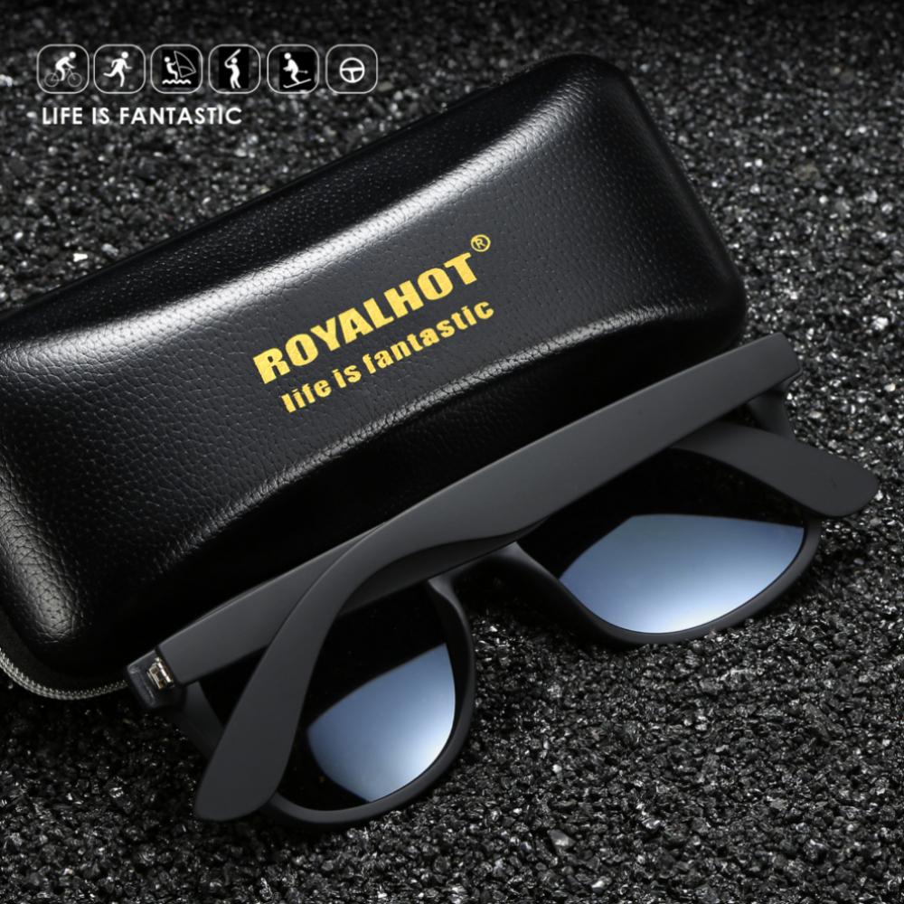 Royalhot Мужчины Женщины Поляризованные Ретро Солнцезащитные Очки В Квадратной Оправе Солнцезащитные Очки Для Вождения Оттенки Oculos Masculino