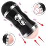 Male Masturbation Cup Real Vagina and Mouth Realistic Self Heating Automatic Masturbator Suction Cup Vagina Vibrator Sex Toys