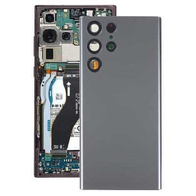 Для Samsung Galaxy S22 Ultra 5G SM-S908B задняя крышка аккумулятора с крышкой объектива камеры