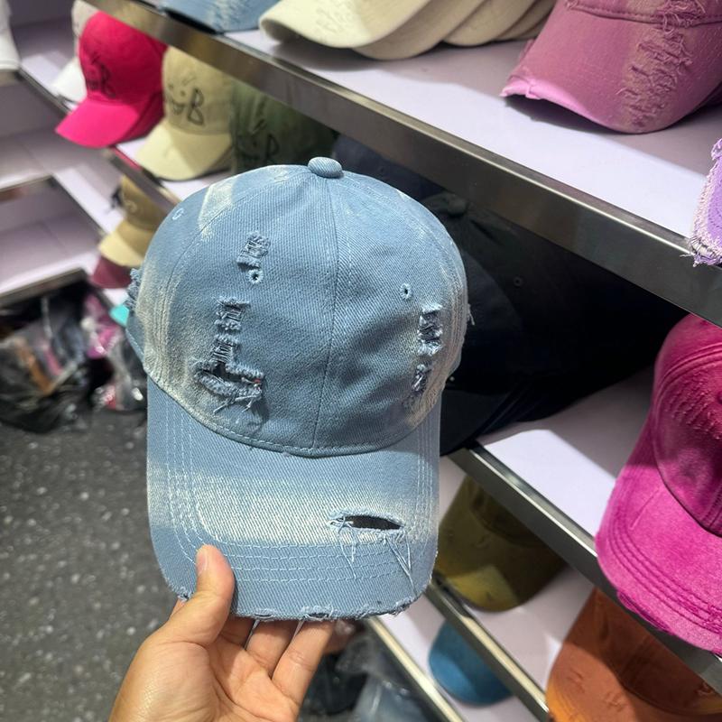 2024 New Adult Vintage Baseball Cap girls personality washed Peaked Cap male and female couples outdoor shopping Sunscreen Hat