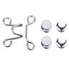 No Sewing Required Adjustable Button Pins Button Clip Pant Waist Tightener Pant Waist Buttons