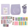Instant Camera Accessory Kit with Case Strap Album Selfie Mirror Frames Stickers Filters Clips