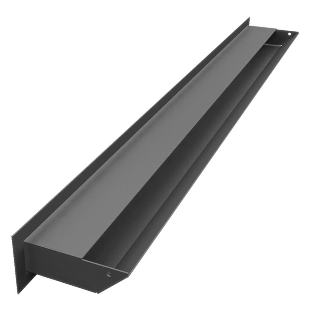 Вентиляционная крышка LUFT 6x80 графит Slim