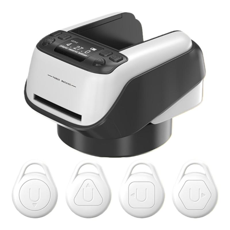 Rechargeable Card Dealer Playing Cards Shuffling Dealing Tool Automatic Card Shuffles Dealer Machine Party Poker Device