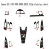 Для Lexus ES 2006-2012 3D узор из углеродного волокна внутренняя отделка своими руками наклейки на центральную консоль шестерня приборной панели воздушная дверь