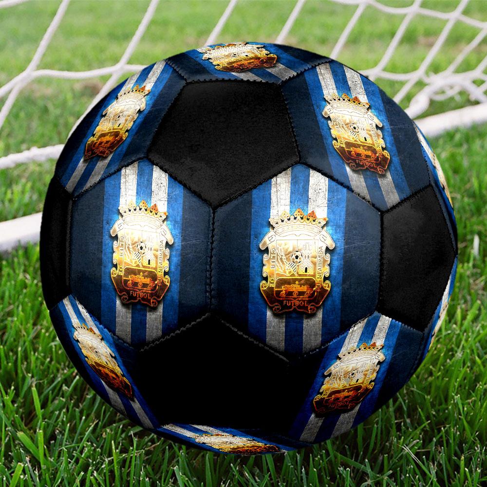 1PC Fuenlabrada size 5 soccer ball PrahaIndoor Soccer Ball Colorful All Ages Machine Stitched PVC Competition Ready Durable High-Bounce