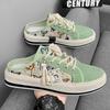 Популярные Баотоу полу-драг летняя верхняя одежда дышащая повседневная обувь новая повседневная универсальная накладка на ногу дезодорирующие сандалии
