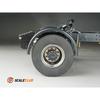 Rc Scaleclub 1/14 Single Axle Fender Trailer Truck Dump Truck Model For Tamiya  Lesu For Scania Man Actros Volvo Car Parts