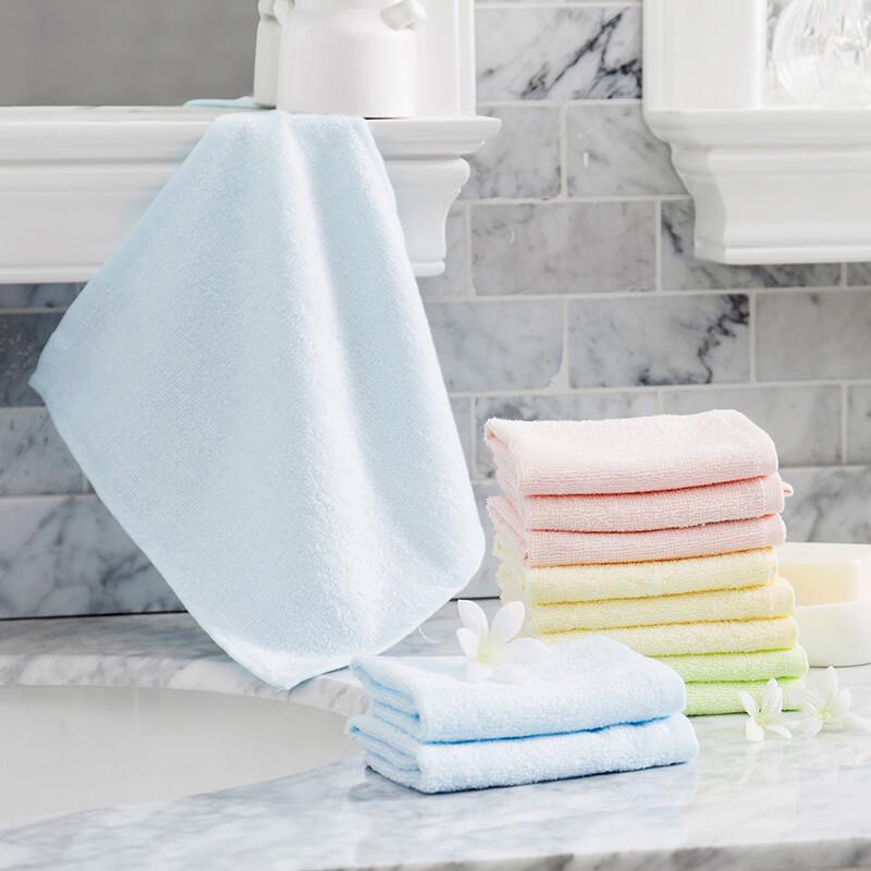 Grace Pure Cotton Baby & Kids Square Towels (3-Pack)