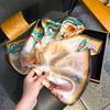 Decorative small square scarf, mulberry silk 53*53 silk scarf, elegant scarf