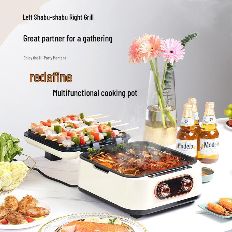 Двусторонняя электрическая блинница и крепейница с регулируемой плавающей конструкцией