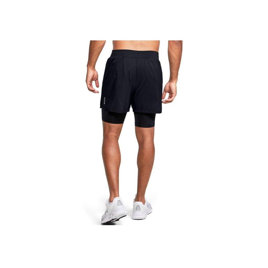Under Armour Шорты для бега Speedpocket Мужские Брюки черные 1355449-001
