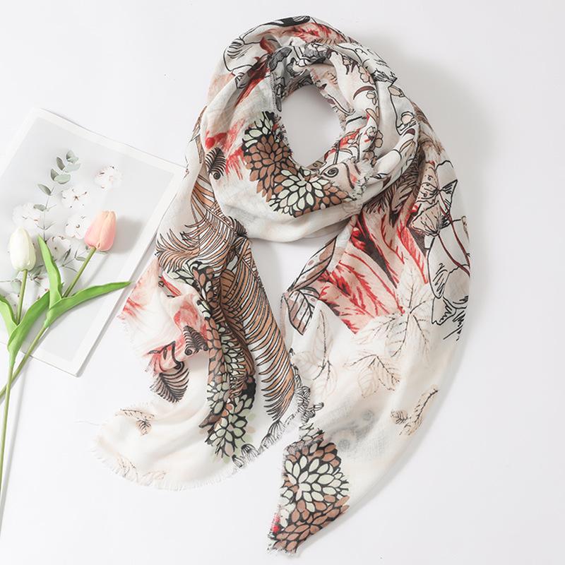 Fashion Oversized Fringe Square Viscose Shawl Scarf Lady High Quality Wrap Pashmina Sjaal Bufandas Muslim Hijab 135*135Cm