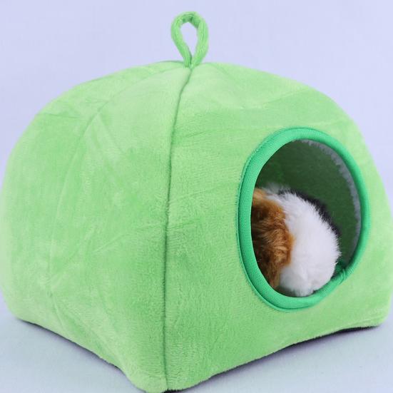 Cozy Warm Hedgehog Nest Windproof Comfortable Versatile Semi-closed Little Pet Nest for Autumn Winter