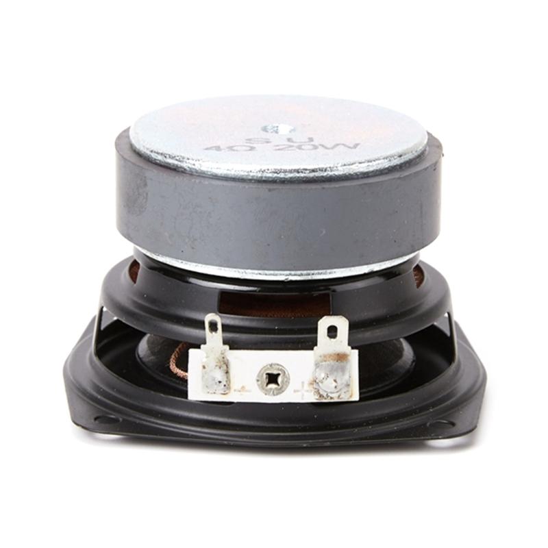 Hi-Fi 20 Вт 4 Ом Сменные динамики, 75 мм 78 мм Круглый громкоговоритель для энтузиастов звука