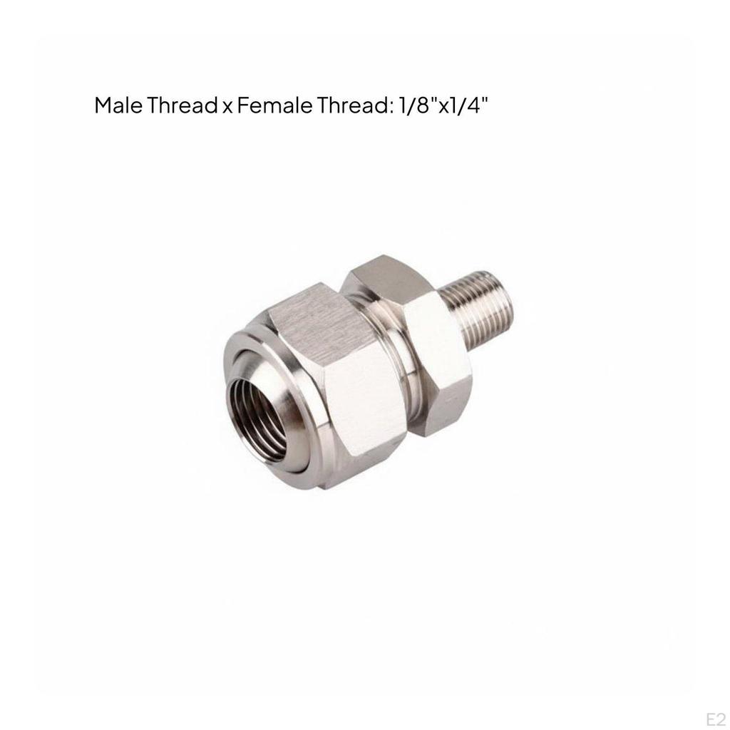 Spray Nozzle Swivel Adapter Adjustable Ball Joint Universal Threaded Connector for
