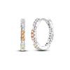 2024 Earrings For Women 925 Sterling Silver Colorful Double Hoop Earrings  Fashion Birthday Party Wedding Engagement Jewelry