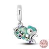 925 Silver Chameleon Beads Firefly Charms for DIY Jewelry Making Women Bracelet Gift 100% 