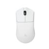Darmoshark M3 KIRAN 8K Wireless Gaming Mouse, Lightweight 58g, PAW3395, 26000dpi, Bluetooth 2.4Ghz, USB-C (White)