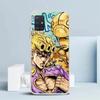 JoJo Adventure Джорно Джованна Мягкий чехол для Samsung Galaxy A12 A22 A32 A52 A72 A02S Чехол для телефона Note 20 Ultra 10 S10 Plus A51 A