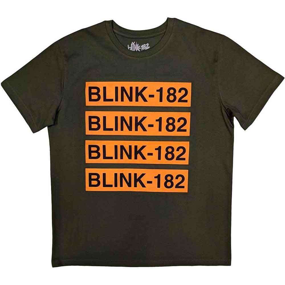 Blink182 Log Repeat Licensed TShirt Unisexs