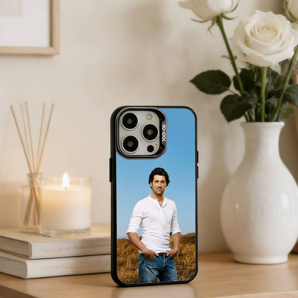 P-Patrick Galen Dempsey-ES Phone Case For IPhone 16 17 15 14 12 13 Pro Max Black Color Shockproof Cover