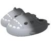 Winter Shark Thick Boa Room Room Shark Cm [kaitesi] Slippers, Sandals, Gradient, Indoor, Non-Slip, Sole, Slippers, Women's, Men's, Shoes, Boa, Fluffy,