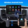 Wireless 2 In1 CarPlay Adapter for Apple iPhone Android Wired To Wireless Carplay AI Box USB Type C Connection Auto Car Dongle
