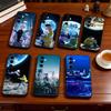 Чехол для телефона в стиле аниме C-Cyberpunk E-Edgerunners для Samsung Galaxy A73, A72, A71, A70, A53, A52, A51, Мягкий силиконовый черный чехол