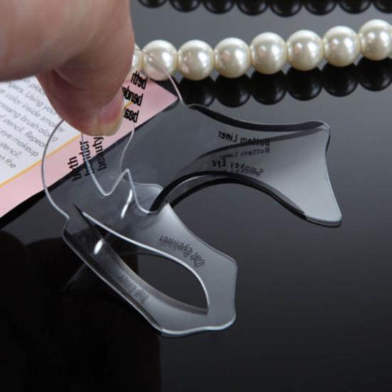 2/10 шт профессиональные трафареты для подводки глаз крылатые модели шаблон карты инструменты для формирования макияжа