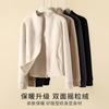 Women S Stand Collar Fleece Jacket Long Sleeve Slim Warm Winter Coat