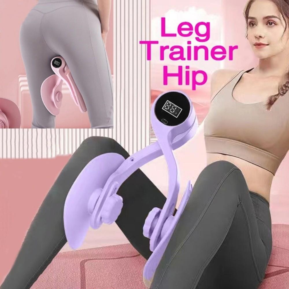 Non-Slip Thigh Master with Counter 360° Rotatable Kegel Exerciser Butt Training